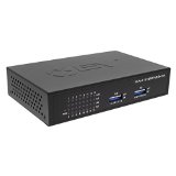 BV Tech 16 Port 120W 10100Mbps Network Power Over Ethernet Switch - Designed for IP Camera Use Gray