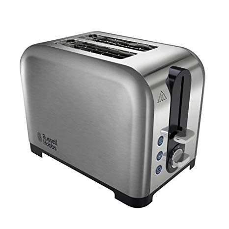 Russell Hobbs Canterbury 2-Slice Toaster 22390 - Polished Stainless Steel Silver