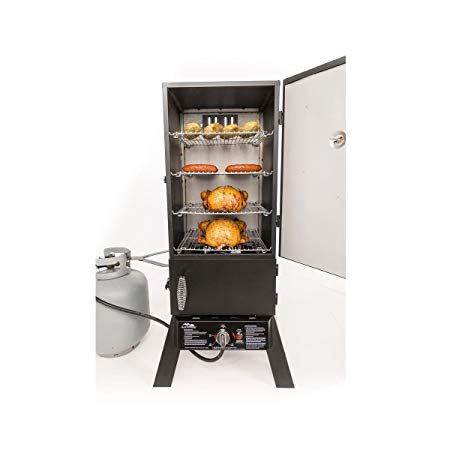 Masterbuilt Pro Charcoal & Propane Dual Fuel Smoker-20050412