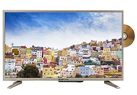 Sceptre E328GD-SR 32" 720p LED TV, Gold