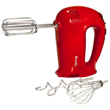 Breville BHM500RXL Handy Mix Digital Hand Mixer Red