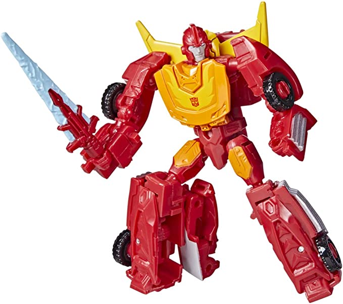 Transformers Toys Generations Legacy Core Autobot Hot Rod Action Figure - Kids Ages 8 and Up, 3.5-inch