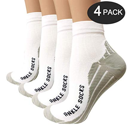 Plantar Fasciitis Support Compression Socks Women Men - Best Running Ankle Athletic Socks