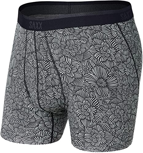 Saxx Underwear Men's Boxer Briefs – Platinum Men’s Underwear – Boxer Briefs with Built-in Ballpark Pouch Support