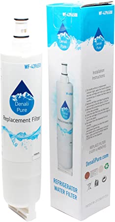 Water Filter Replacement for Whirlpool, Kenmore, Maytag, KitchenAid Refrigerators 4396508 - Compatible with Whirlpool 4396508, Whirlpool 4396510, Whirlpool 4396510P, Whirlpool 4396508P