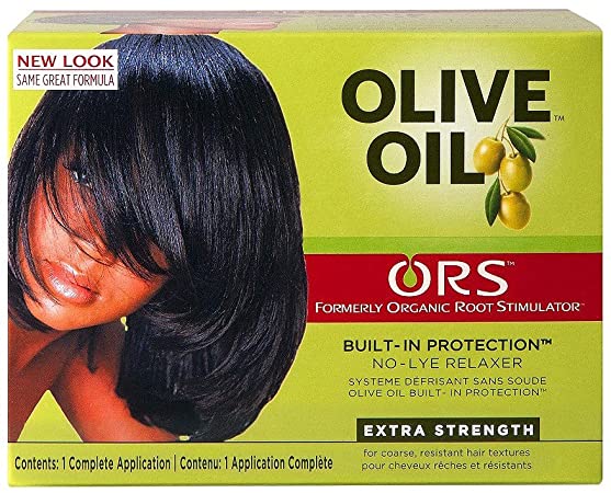 Organic Root Stimulator Olive Oil No-Lye Hair Relaxer System Extra Strength