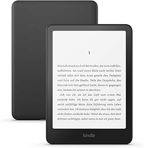 Der neue Amazon Kindle Paperwhite (16 GB) – Unser schnellster Kindle, mit neuem 7-Zoll-Display und wochenlanger Akkulaufzeit – ohne Werbung – schwarz