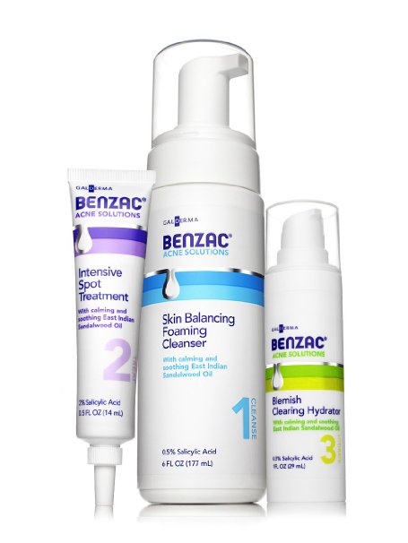 Benzac Complete Acne Solution Regimen Kit, 7.5 Ounce