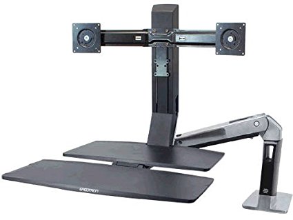 Ergotron 24-316-026 Mounting Arm with 19.5-Inch Height Adjustment
