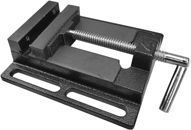 Annurssy 4 Inches Cast Iron Drill Press Vise 4"