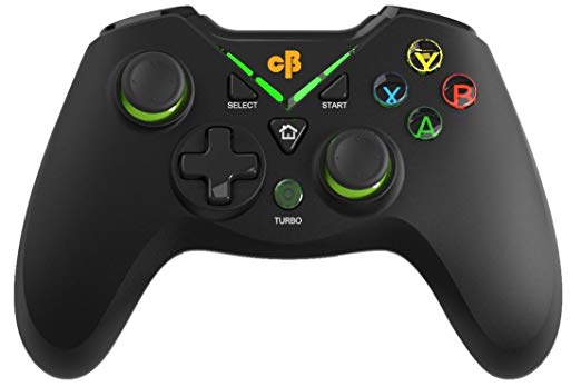 Cosmic Byte C3070W Nebula 2.4G Wireless Gamepad for PC/PS3/Android supports Windows XP/7/8/10, Rubberized Texture