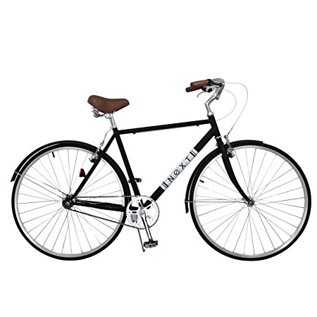 SOLOMONE CAVALLI Sports Single Speed Road Bicycle Classic Track Fixed Gear fits up to 6'4"