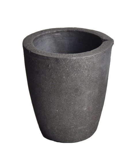 #3 4KG Foundry Clay Graphite Crucibles Cup Furnace Torch Melting Casting Refining Gold Silver Copper Brass Aluminum