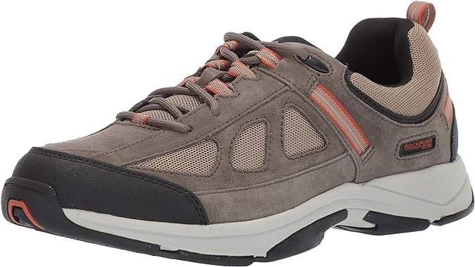 Rockport Men's Rock Cove Walking Sneaker, Taupe, 7