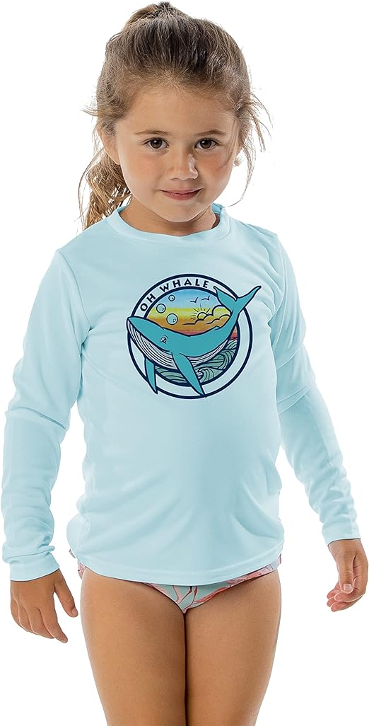 Vapor Apparel Toddler UPF 50  UV Sun Protection Long Sleeve Performance T-Shirt for Sports and Outdoor Lifestyle