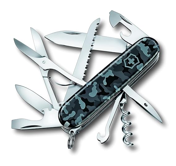 Victorinox Medium Pocket Knife, 91 mm, Green, (1.3713.942)