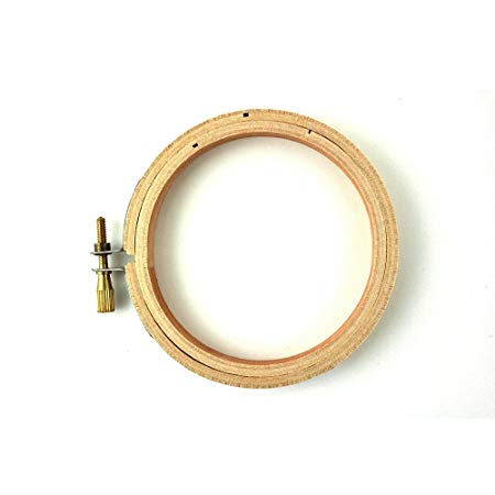 Darice DIY 3 inch Round Wooden Embroidery Hoops Bulk Wholesale 12 Pieces New Darice
