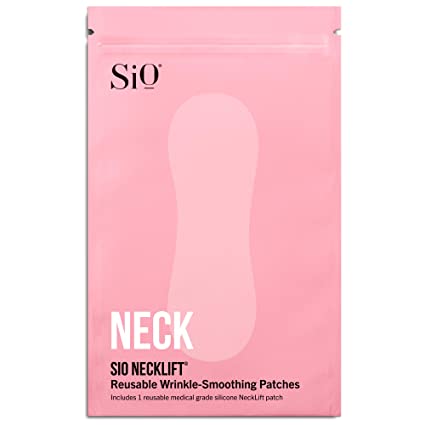 SiO Beauty NeckLift | Neckline Anti-Wrinkle Patch | Overnight Smoothing Silicone Patches For Neck Wrinkles, Fine Lines And Turkey Neck