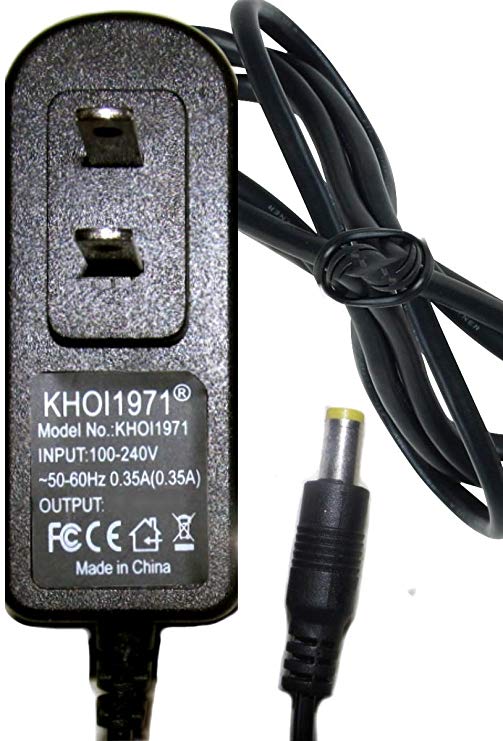 KHOI1971 Wall Charger Adapter Cable Cord for Black RFDPPJS2976DLX Rockford Pocket Power Jump Starter
