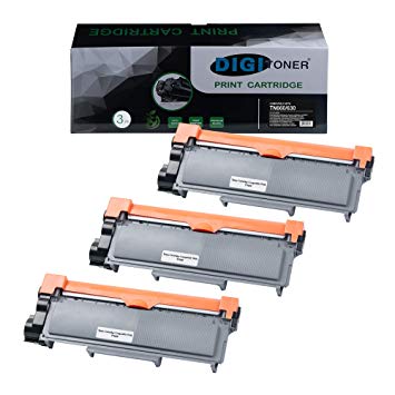 TonerPlusUSA Compatible Toner Cartridge Replacement for Brother TN630 TN660 TN-660 High Yield for use in Brother DCP-L2540DW/L2560DW/HL-L2300D/L2360DW/L2380DW/MFC-L2680W/L2685DW [Black, 3 Pack]