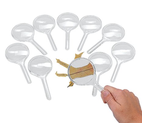 Fun Express Magnificent Magnifying Glasses 10 Piece