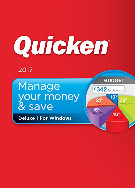 Quicken Deluxe 2017 Personal Finance & Budgeting Software [Download]