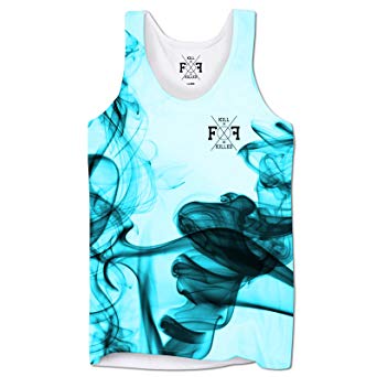 Holiday Vests for Men Vape Smoke Summer Clothing Tank Tops Gym Beach Wear