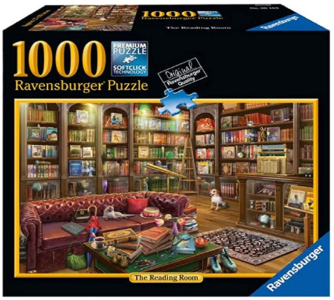 Ravensburger The Reading Room, 1000pc Jigsaw Puzzle