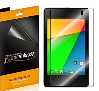 [3-Pack] Supershieldz- Anti-Glare (Matte) Screen Protector for Google Nexus 7 2013 2nd Generation   Lifetime Replacements Warranty [3-PACK] - Retail Packaging