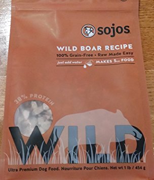 Sojo's Freeze Dried Raw Wild Boar Recipe