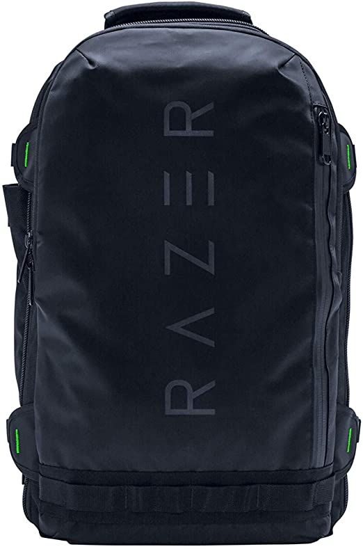 Razer Rogue v2 17.3" Gaming Laptop Backpack: Tear & Water Resistant Exterior - Mesh Side Pocket for Water Bottles - Dedicated Laptop Compartment - Made to Fit 17 inch Laptops