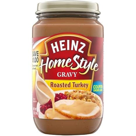 Heinz Home Style Roasted Turkey Gravy - 12oz (Pack of 6)