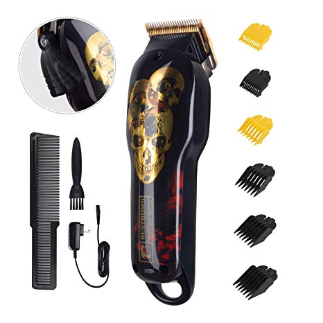 Cordless Hair Clippers,Professional Electric Hair Cutter Machine Kit Rechargeable Wireless Hair Grooming Trimmers Set for Men Kids Babies Family Home