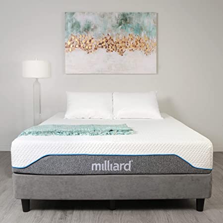 Milliard Memory Foam Mattress 10 inch Firm, Classic (Queen)