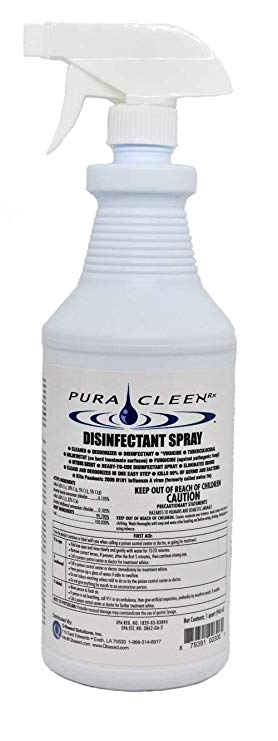 Pura CleenRx Disinfectant Spray - 32 oz