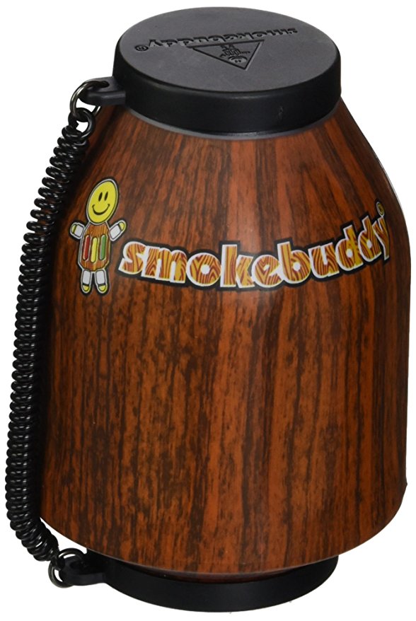 Smoke Buddy Personal Air Purifier Cleaner Filter Removes Odor - Wood