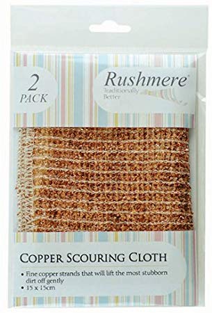 Rushmere Copper Scouring Cloth 2 Pack