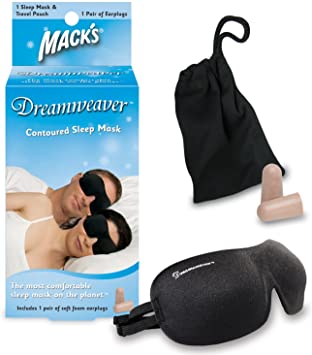 Macks Dreamweaver Contoured Sleep Mask (Pack of 2) by Macks
