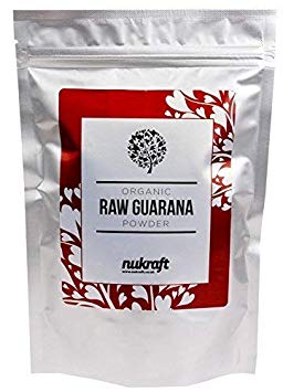 Organic Raw Guarana Powder by Nukraft: 1kg (also available in 250g and 500g)