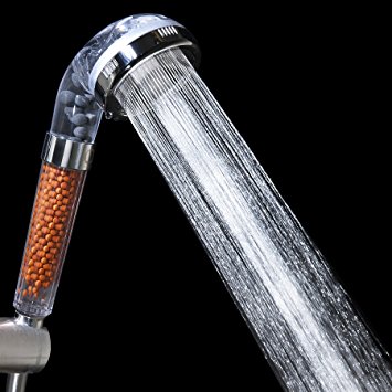 ZenFresh Filtration Shower Head for Dry Skin & Hair High Pressure Water Saving Ionic Handheld Showerhead