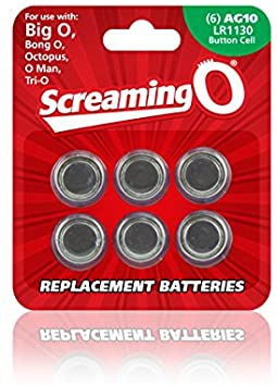 Screaming O Size Ag-10 Batteries