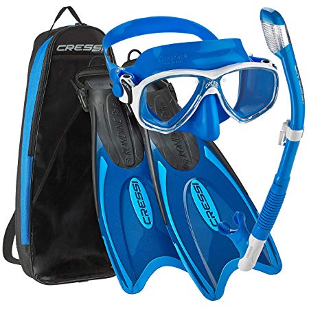 Cressi Palau Long Mask Fin Snorkel Set