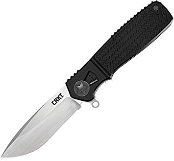 Columbia River Knife and Tool (CRKT) K250KXP Homefront Folding Field Strip Tactical Knife, Black