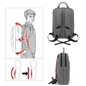J.cotton Man Stylish Business bag Messenger Bag Briefcase Laptop/Tablet Backpack