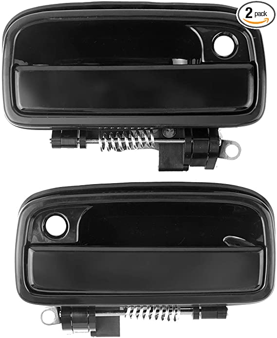 Exterior Outside Door Handle Replacement for Toyota Tacoma 1995 1996 1997 1998 1999 2000 2001 2002 2003 2004, 2Pcs Front Driver & Passenger Side Replacement , 6922035020 6921035020
