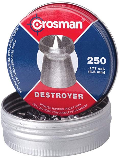 Crosman Pointed/Dish Pellets 250 ct DS177