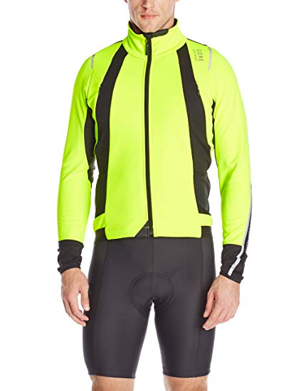 Gore Bike Wear Men's Oxygen Windstopper Soft Shell Jacket, Brilliant Blue/Black, Medium