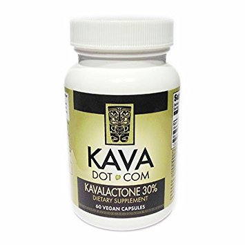 KavaDotCom Premium Kavalactone 30% Capsules (60)