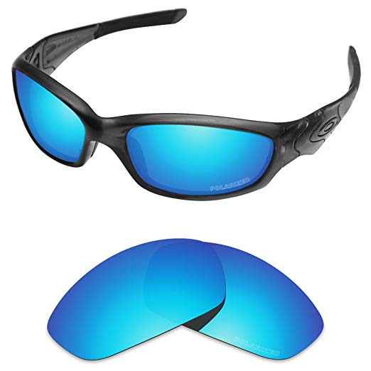 Tintart Performance Lenses Compatible with Oakley Straight Jacket 2007 Polarized Etched