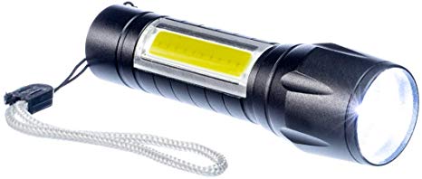 SE Adjustable Focus USB Flashlight